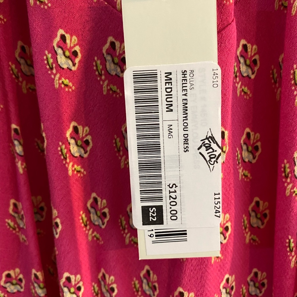 MIDI casual pink dress